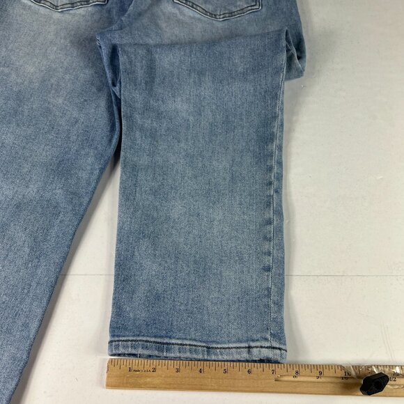 Kut From The Kloth Jeans Women's 35x24 Catherine Straight Crop Blue Denim Tag 14 - Picture 11 of 16